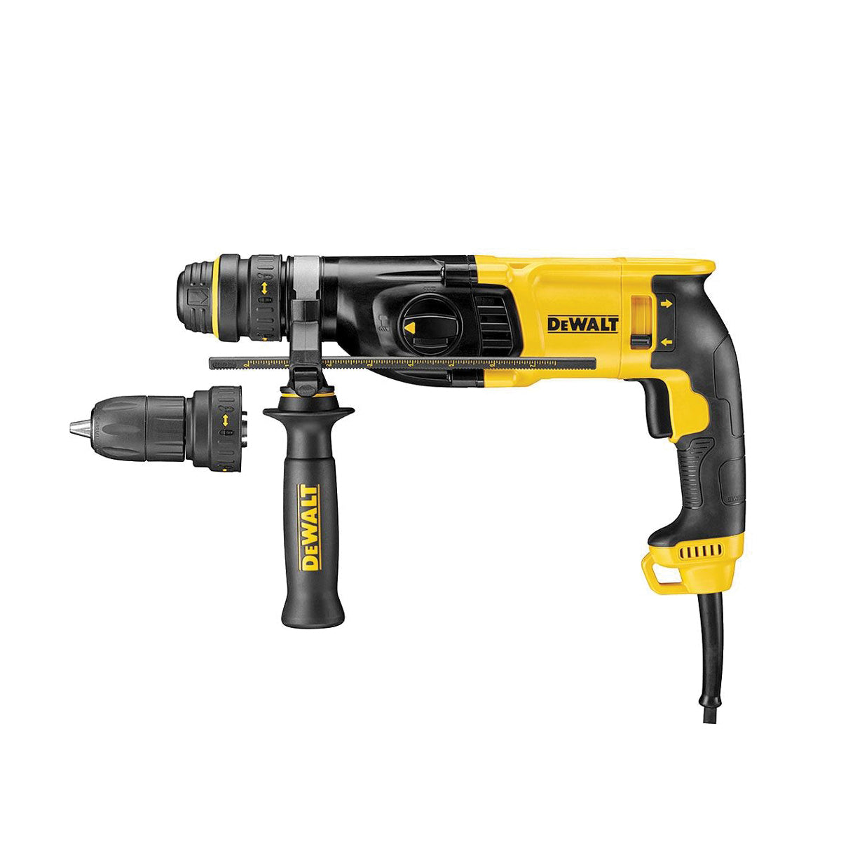 SDS-PLUS 26mm 2.8J 800W Hammer Drill Double Quick Release Chuck in TSTACK CASE and ACCESSORIES - DeWALT - D25134K-QS SDS-PLUS 26mm 2.8J 800W Hammer Drill Double Quick Release Chuck in TSTACK CASE and ACCESSORIES - DeWALT - D25134K-QS